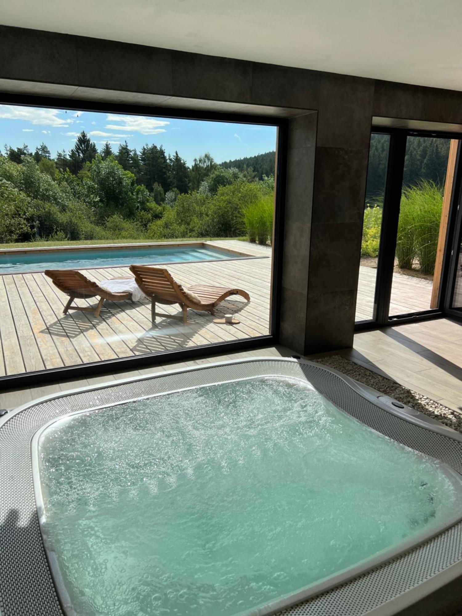 Vila Dvorecna Villa Loučovice Exteriör bild