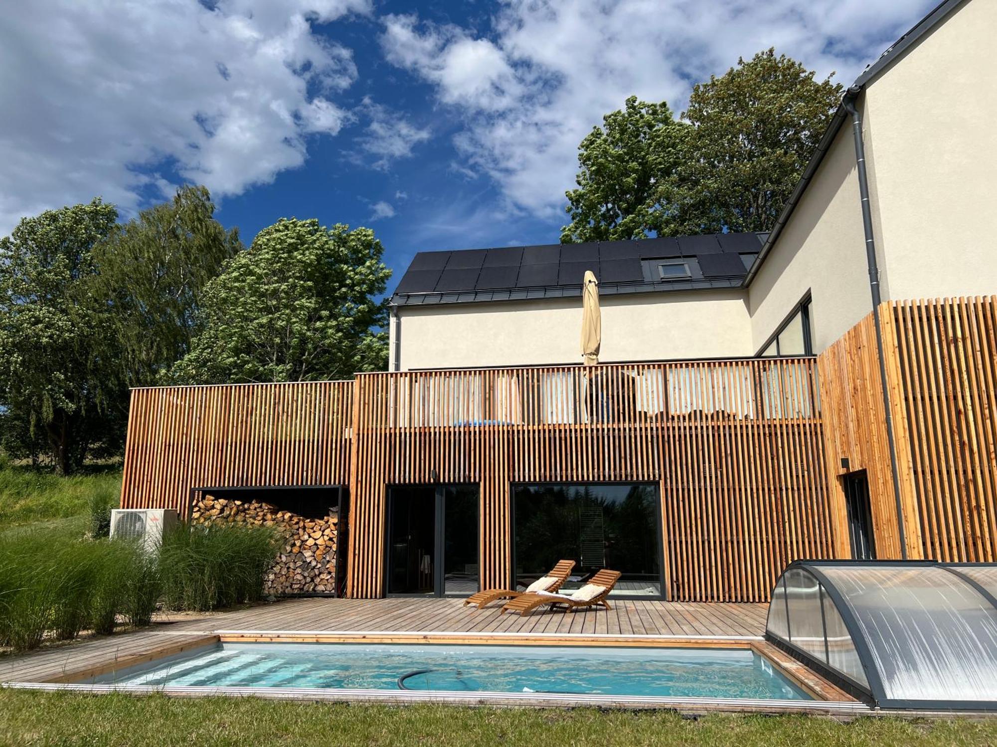 Vila Dvorecna Villa Loučovice Exteriör bild